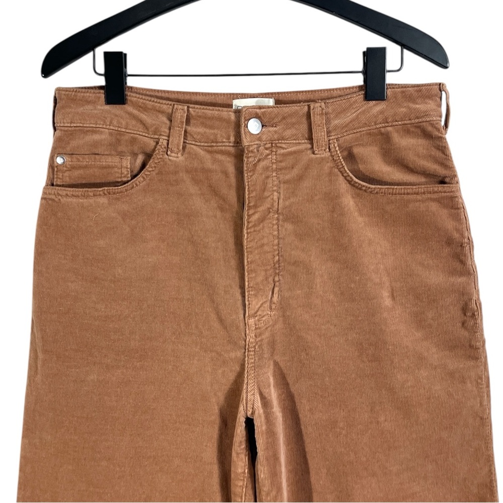 Anthropologie Pilcro The Relaxed Wide Leg Corduroy Pants Size 30 - Picture 2 of 6